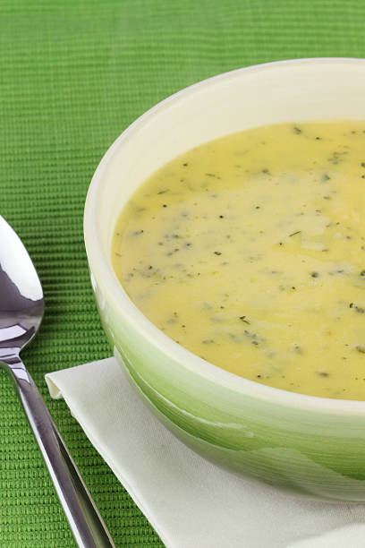 istock Cream of Broccoli Soup 112038100