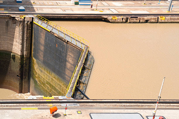 istock Miraflores Locks in the Panama Canal. 112040960