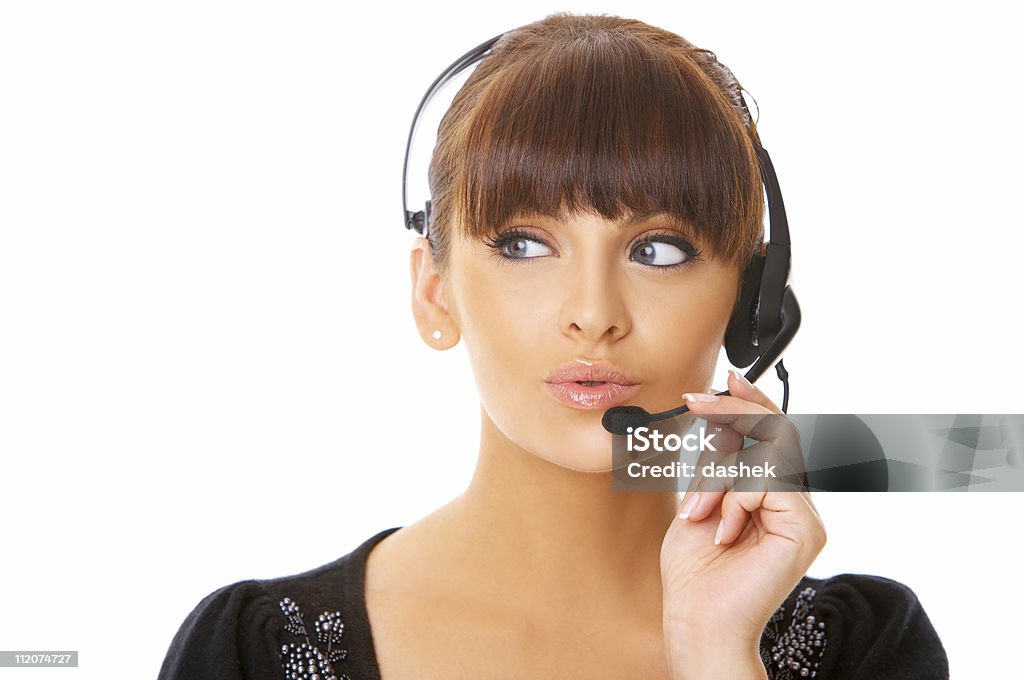 Secretary online  Adult Stock Photo