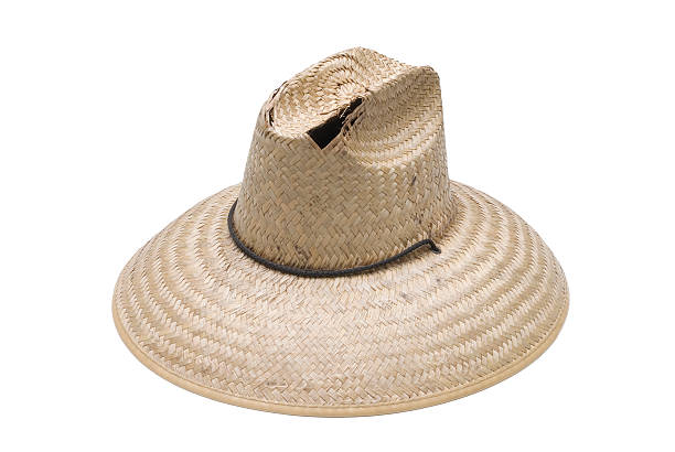 istock Gardeners Old Straw Hat 112111520
