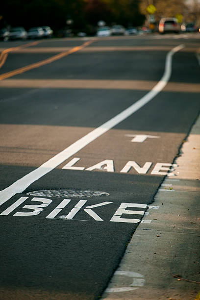 istock Bike Lane 112136794