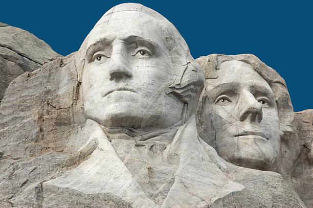 istock Mount Rushmore - Washington and Jefferson 112151888