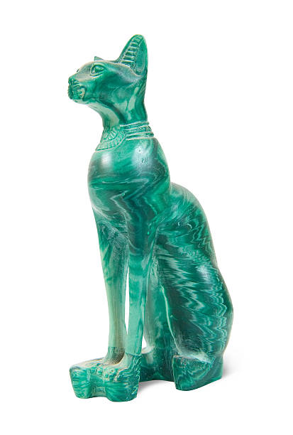 istock stone statue of  cat 112256922