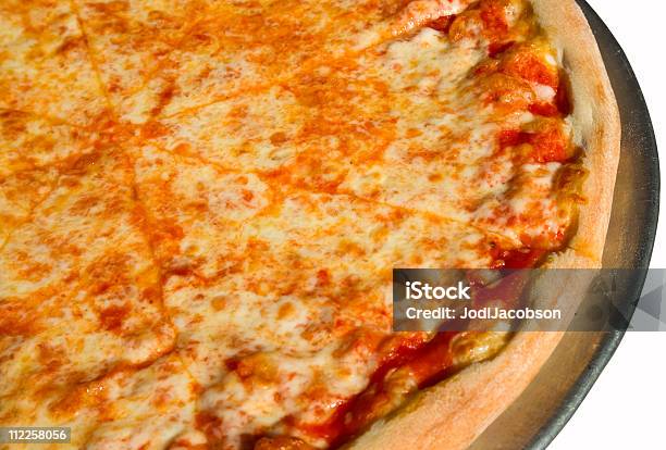 Chicago Style Cheese Pizza Stock Photo - Download Image Now - Miserly, Pizza, Baked