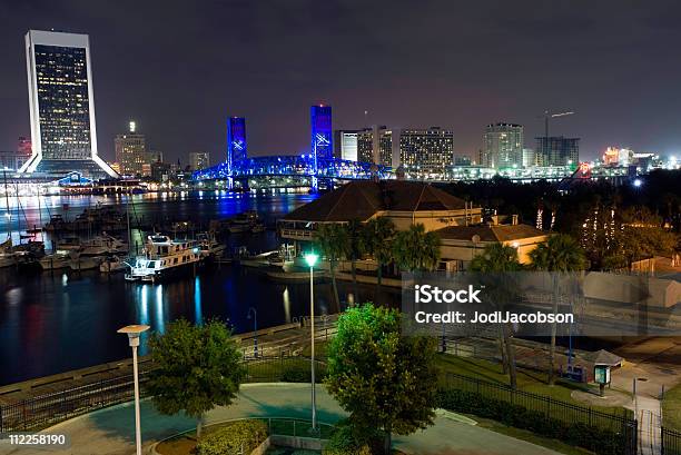 Gesamte Riverwalk Wasser In Jacksonville Florida Stockfoto und mehr Bilder von Jacksonville - Florida - Jacksonville - Florida, Anlegestelle, Architektur