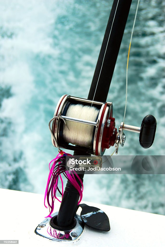 Big Game fishing pole  Activity Stock Photo