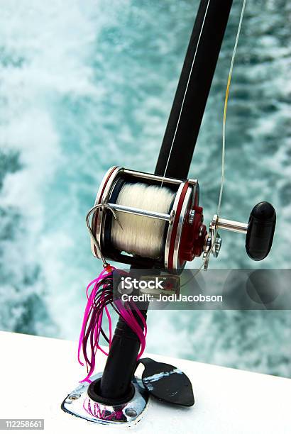 Big Game Fishing Pole Stock Photo - Download Image Now - Activity, Beach, Big Game Fishing