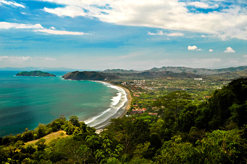 Vista aérea de Jaco Costa Rica photo