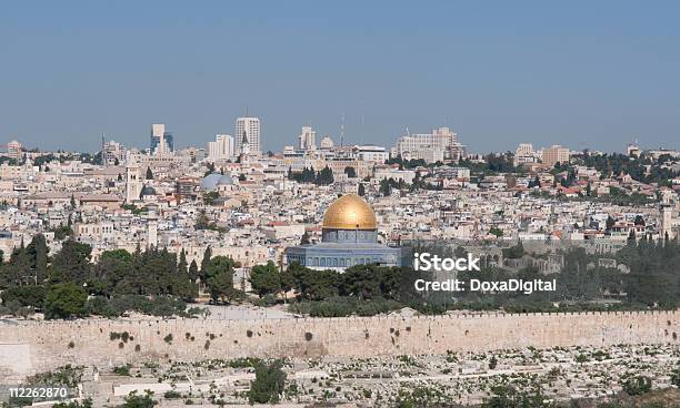 Foto de Jerusalém Cidade Velha e mais fotos de stock de Cristianismo - Cristianismo, Domo da Rocha, Islã