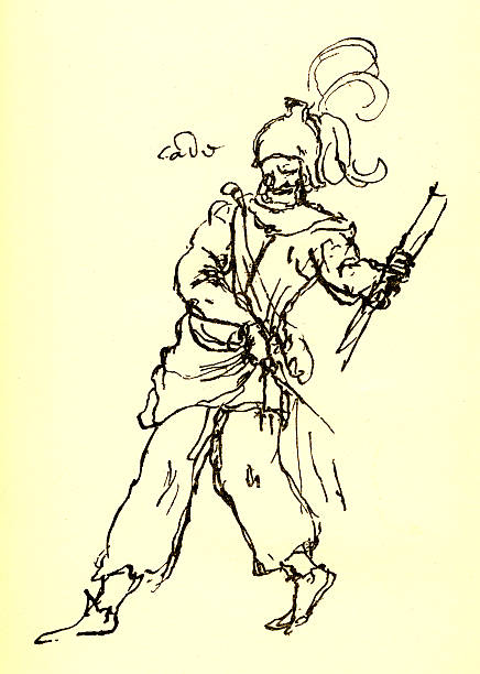 istock Sketch of Shakespeare Character Jack Cade, circa 1600s 112264788
