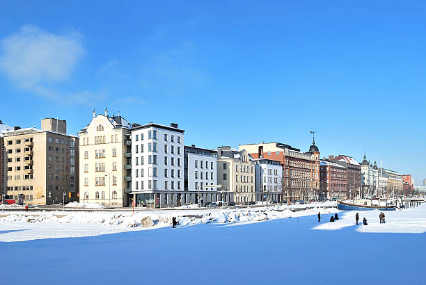 istock North Quay in Helsinki, Finland on winter day 112273758