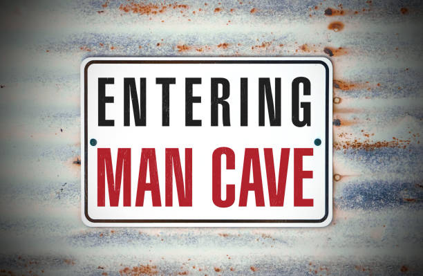 entrando no homem das cavernas - fabolous sign neon light day - fotografias e filmes do acervo