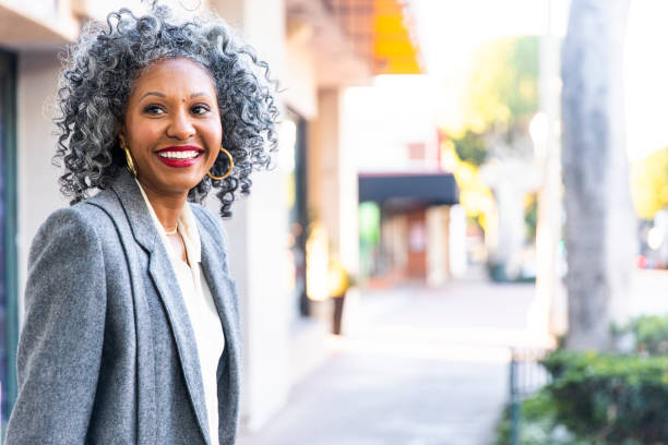 istock A Carefree Black Woman Looking Back Over her Shoulder 1124226539