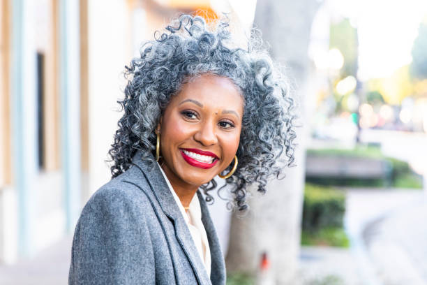 istock A Carefree Black Woman Looking Back Over her Shoulder 1124226654