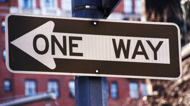 istock road sign in Manhattan 1124228667