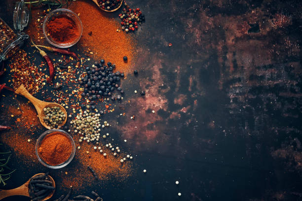 Spice Mix with Chili, Peppercorns and Juniper Berries