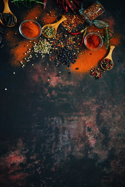 istock Spice Mix with Chili, Peppercorns and Juniper Berries 1124229242