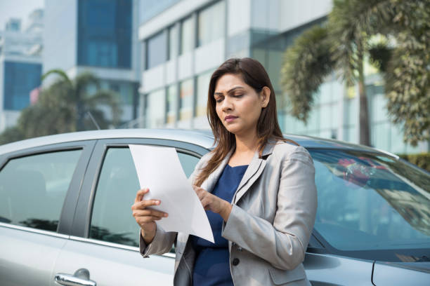 istock Happy businesswoman - Stock image 1124236488