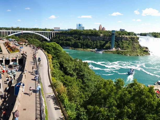 istock Niagara Falls, a complex of waterfalls on the Niagara River 1124238213