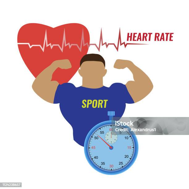 Man And Heart Stock Illustration - Download Image Now - Adult, American Samoa, Athlete