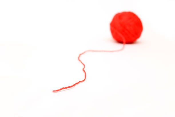 istock clew on a white background, close-up 1124244139