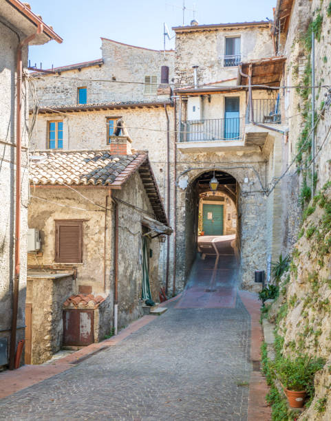 istock Scenic sight in Toffia, Rieti Province, Latium, Italy 1124249600
