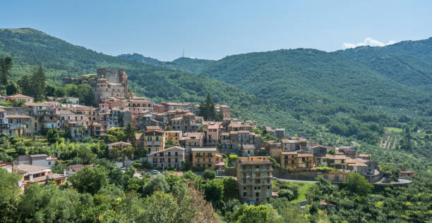 istock Arsoli panoramic sight, Rome Province, Lazio (Italy) 1124251182
