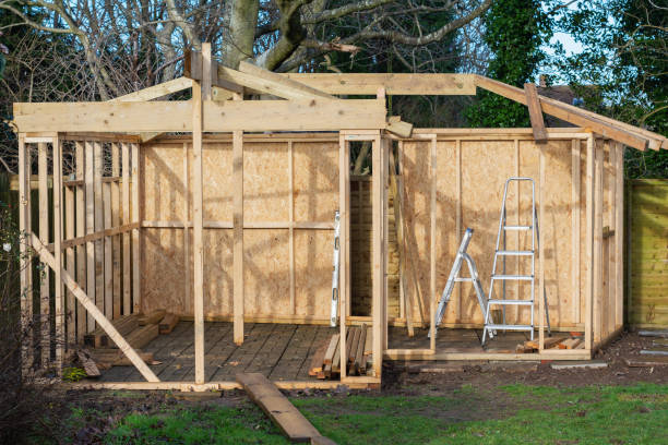 istock Unfinished built of summer house 1124251273