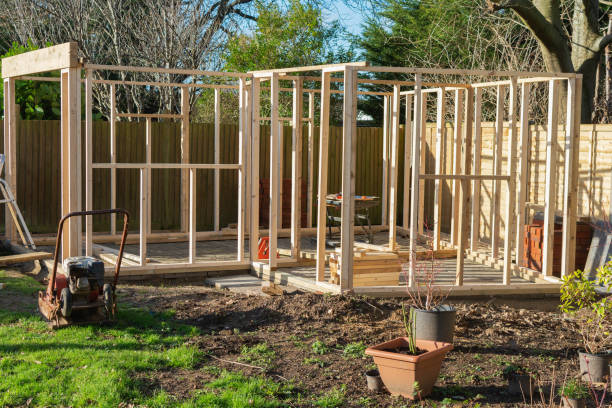 istock Unfinished built of summer house 1124251277