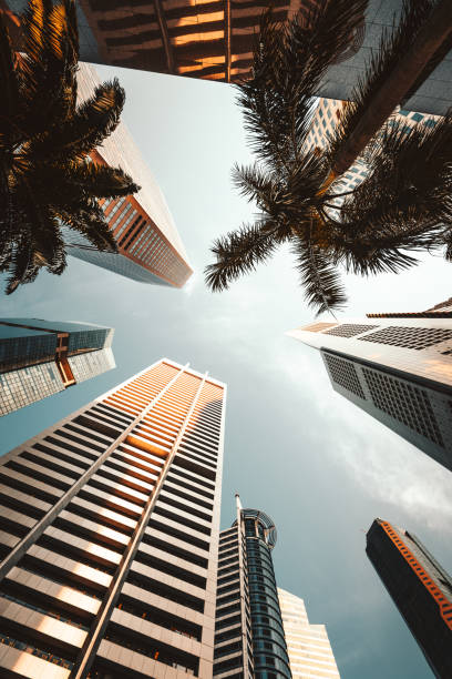 istock low angle view of the singapore downtown 1124262446