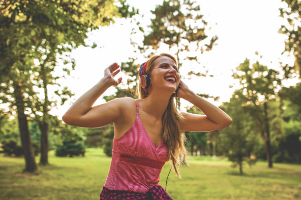 istock Listening the music 1124262576