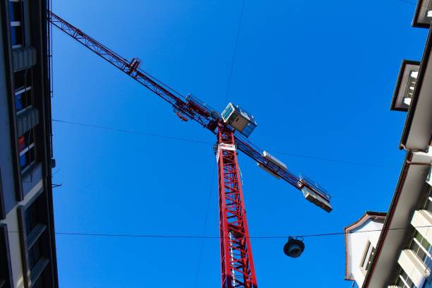 istock Crane in the city daytime 1124267398