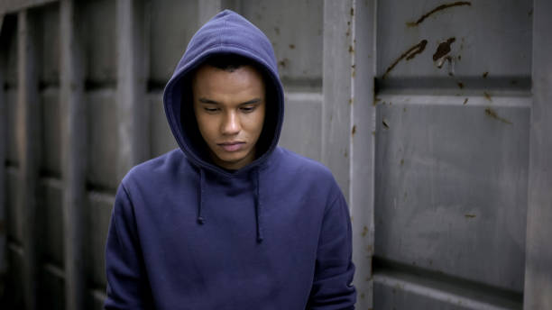 istock Sad teenager feeling shame for wrong behavior, deciding to be better, choice 1124273101
