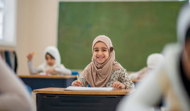 istock Smiling muslim girl 1124283507