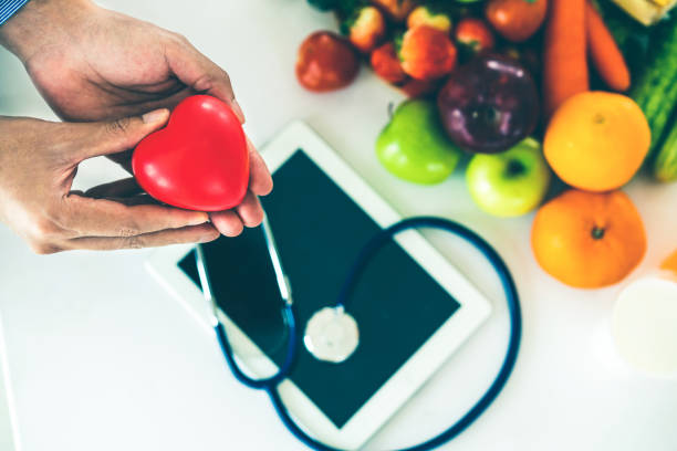 Healthy eating and good nutrition concept.