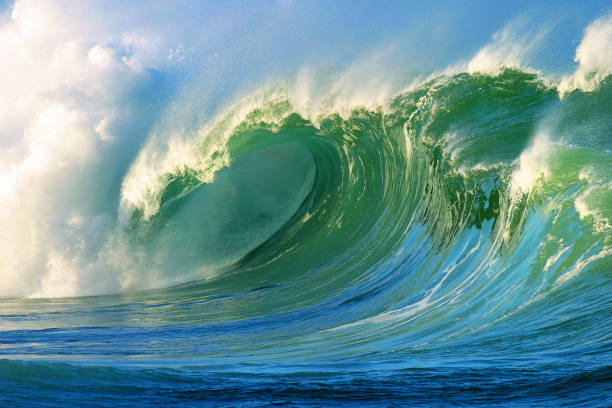 istock A Beautiful Ocean Wave on the North Shore of Oahu, Hawaii 1124301841