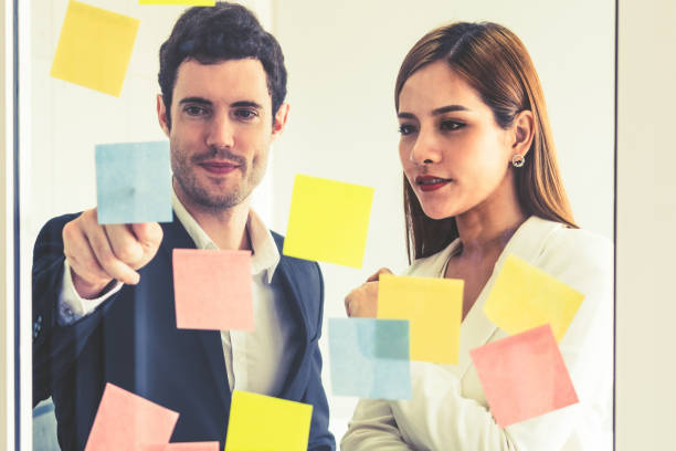 istock Creative Asian businesswoman in meeting workshop. 1124306319