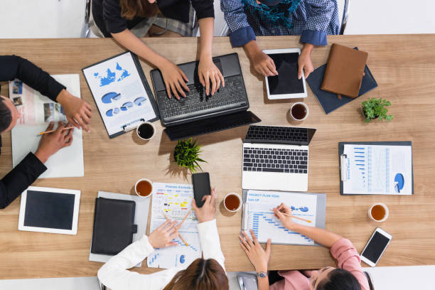 istock Business People in Group Meeting at Office Room. 1124307258