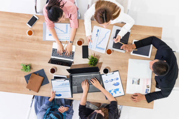 istock Business People in Group Meeting at Office Room. 1124307283