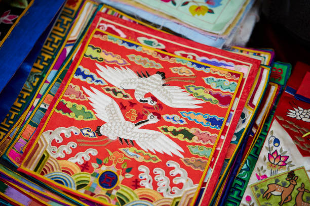 istock Traditional Korean embroidery 1124307511