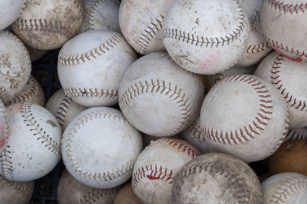 istock Baseballs in bucket for batting practice 1124309030