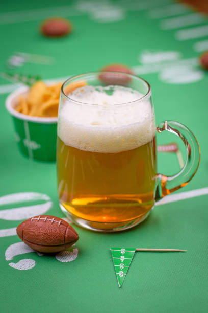 istock Football game party table 1124309783