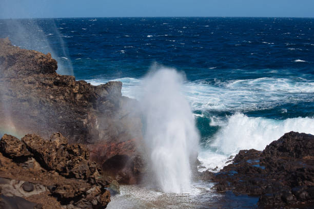istock Nakelele Blowhole in Maui 1124312108