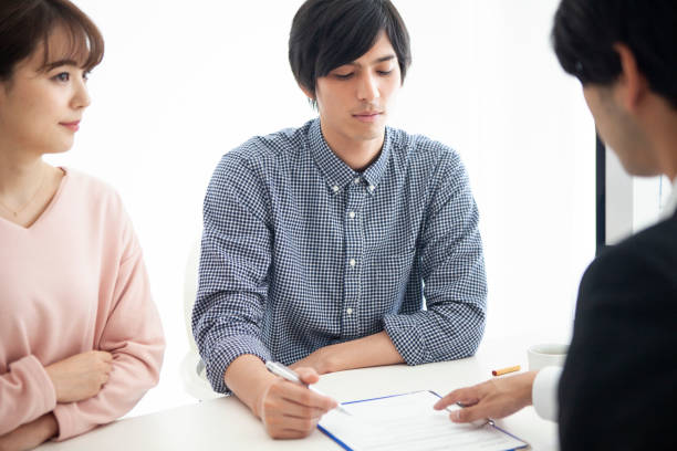istock A couple signing a new residence contract 1124315103