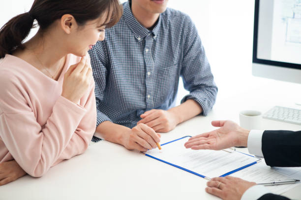 istock A couple signing a new residence contract 1124315840