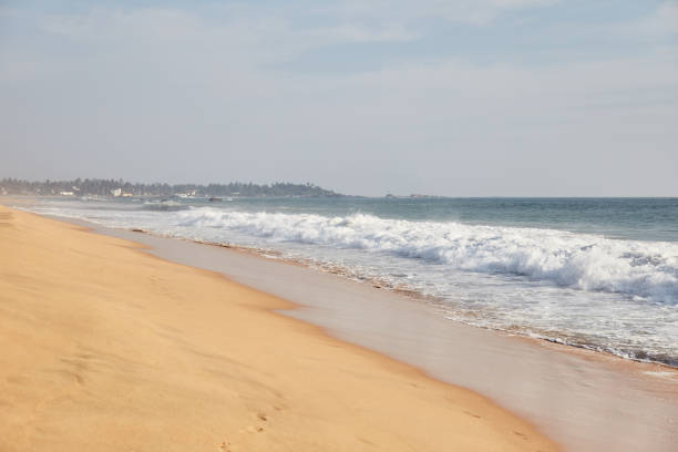 istock Narigama Beach. Beach overlooking the ocean and the waves. 1124316280