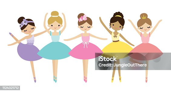 5,620 Ballerina Cartoon Illustrations & Clip Art - iStock | Dancer, Ballet  drawing, Ballet