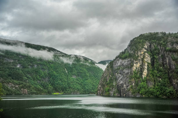 istock Beautiful Norway fjord landscape 1124335707
