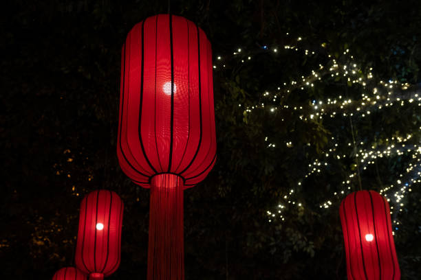 istock Chinese new year lanterns 1124356760