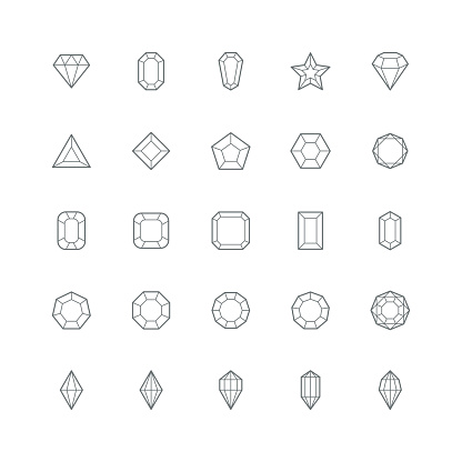 Diamond icon,gemstone symbol,vector illustration.
EPS 10.